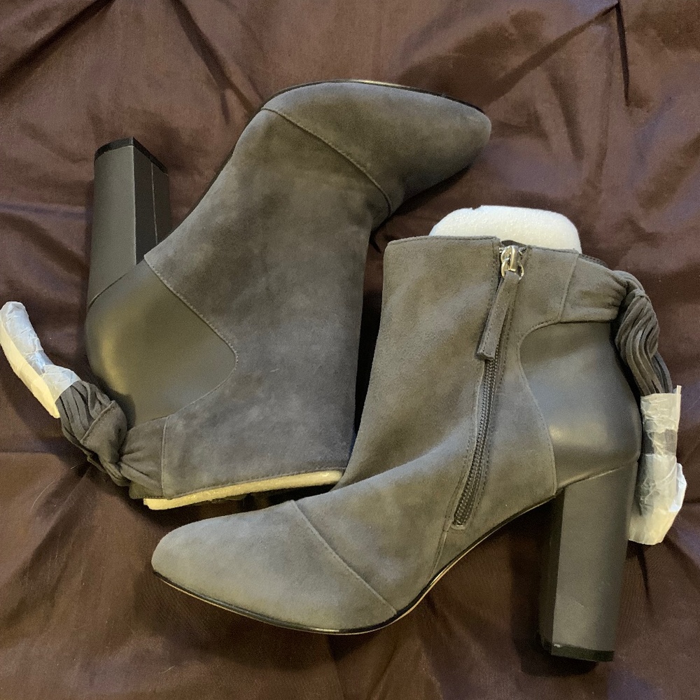 Suede Booties